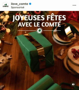 Joyeuses fêtes avec le Comté