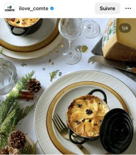 Gratin au Comté