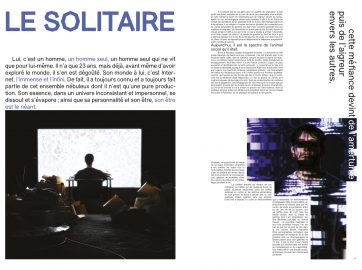 Métamorphose - Le solitaire